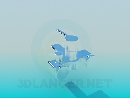 3d model Mixer - preview 3d model Mixer - preview