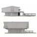modello 3D di Villa minimalista comprare - rendering