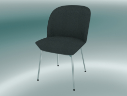 Oslo Chair (Twill Weave 990, Chrome)