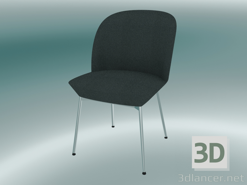 3D Modell Oslo Stuhl (Twill Weave 990, Chrom) - Vorschau