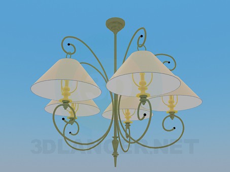 3d model Chandelier - preview 3d model Chandelier - preview