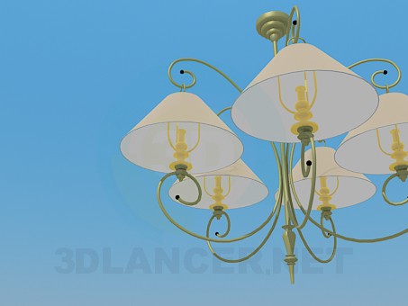 3d model Chandelier - preview 3d model Chandelier - preview