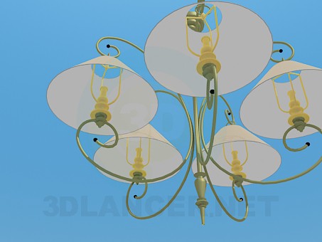 3d model Chandelier - preview 3d model Chandelier - preview