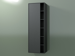 Настінна шафа з 1 лівій дверцятами (8CUCEDS01, Deep Nocturne C38, L 48, P 36, H 144 cm)