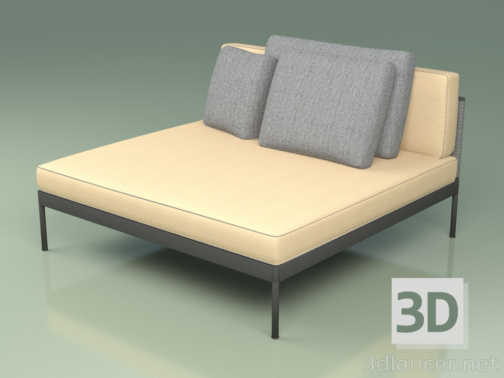 3D Modell Modulares Sofa (354 + 333, Option 1) - Vorschau
