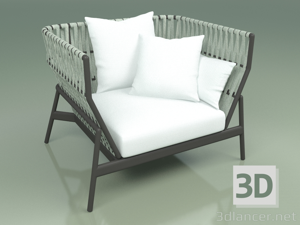 modèle 3D Canapé 101 (Ceinture Menthe) - preview