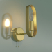 modello 3D Lampada da parete 60077-1 (oro) - anteprima
