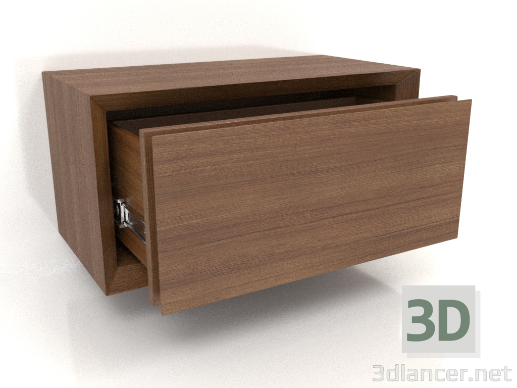 3d model Cabinet TM 011 (open) (400x200x200, wood brown light) - preview