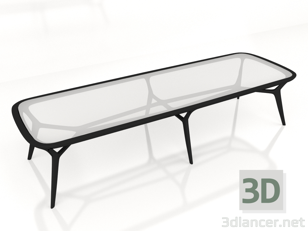 modèle 3D Table à manger Sevenmiles rectangulaire 350 - preview