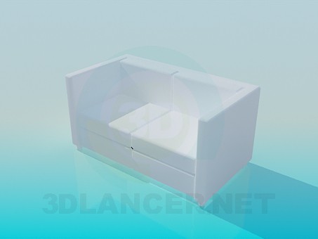 3d модель Софа – превью 3d модель Софа – превью