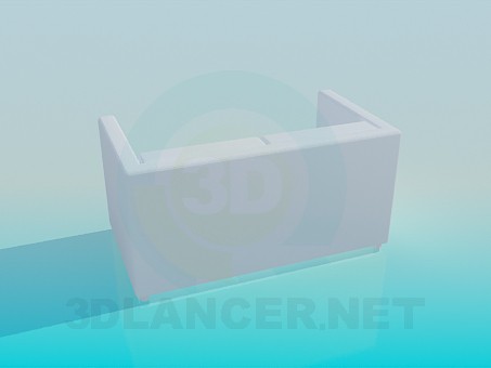 3d модель Софа – превью 3d модель Софа – превью