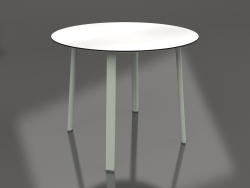 Table à manger ronde Ø90 (Gris ciment)