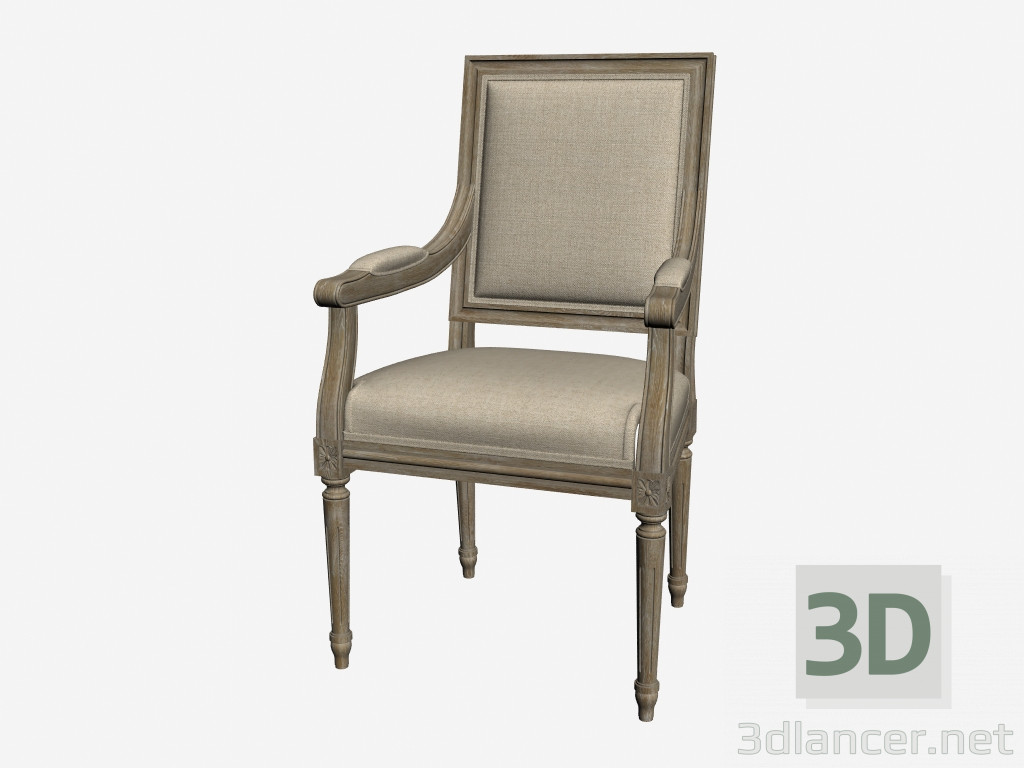 3D Modell Sessel OLIVER (441.003) - Vorschau