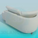 3D modeli Kapitone kanepe - önizleme