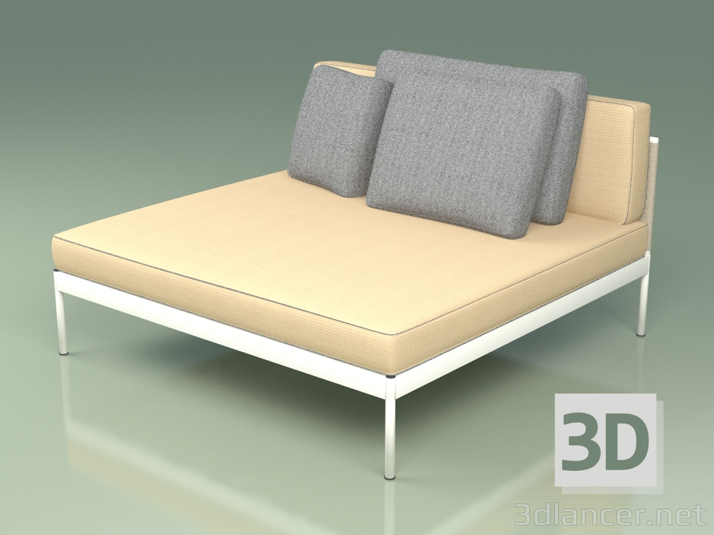 3D Modell Modulares Sofa (354 + 333, Option 2) - Vorschau