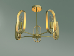 Ceiling chandelier 60077-5 (gold)