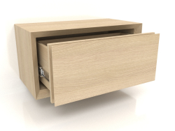 Cabinet TM 011 (open) (400x200x200, wood white)