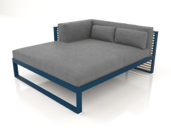 XL modular sofa, section 2 left (Grey blue)