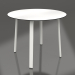 3D modeli Yuvarlak yemek masası Ø90 (Akik gri) - önizleme