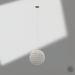 3d model Hanging cable lamp 40 (White) - preview