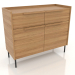 3d model Chest of drawers 1000x400 mm (natural oak) - preview