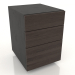 3d model Desk pedestal 400 mm (ash walnut) - preview