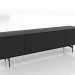 3D modeli TV dolabı BÜYÜK 2000 mm (siyah RAL 9005) - önizleme
