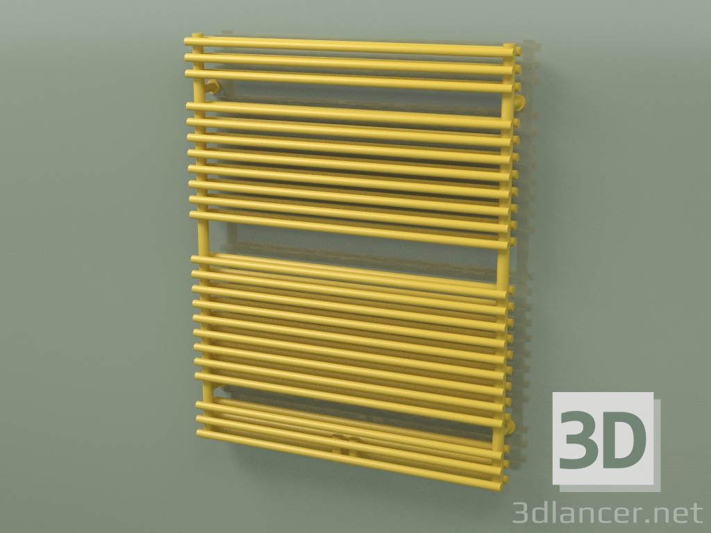 3D modeli Isıtmalı havlu askısı - Apia (1134 x 900, RAL - 1012) - önizleme
