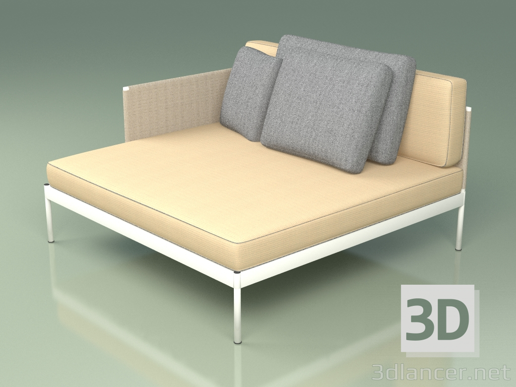 3d model Modular sofa (354 + 334, option 2) - preview