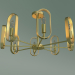 3d model Ceiling chandelier 60077-8 (gold) - preview