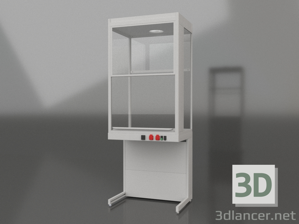 3d модель Шафа витяжна демонстраційна ЛК-900 ШВ-У – превью 3d модель Шафа витяжна демонстраційна ЛК-900 ШВ-У – превью