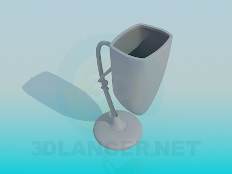 3d модель Настольная лампа – превью 3d модель Настольная лампа – превью