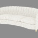 modello 3D Triple Sofa Millennium - anteprima