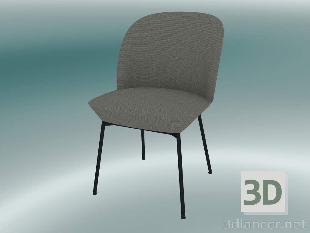3D Modell Stuhl Oslo (Ocean 32, Anthrazit Schwarz) - Vorschau
