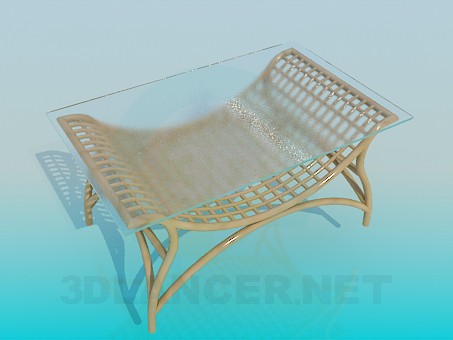 3D Modell Couchtisch - Vorschau