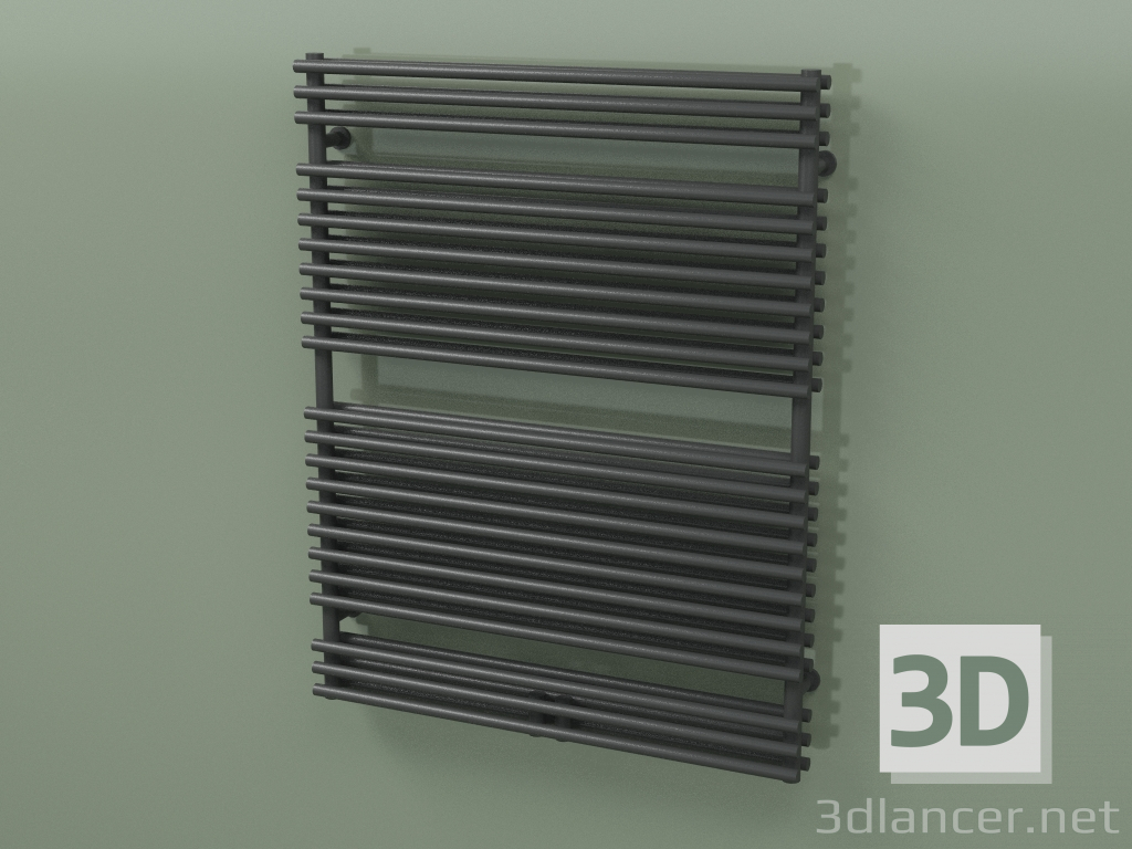 3D modeli Isıtmalı havlu askısı - Apia (1134 x 900, RAL - 9005) - önizleme