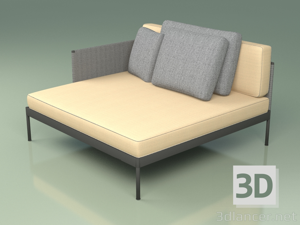 3d model Modular sofa (354 + 334, option 1) - preview