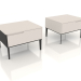 modèle 3D Table de chevet BETTA (K193 gauche+droite) - preview