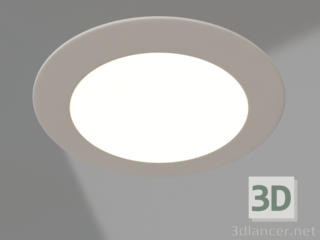3D Modell Lampe DL-142M-13W Warmweiß - Vorschau