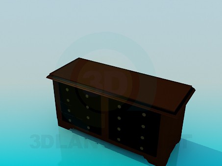 modelo 3D Cajonera - escuchar modelo 3D Cajonera - escuchar