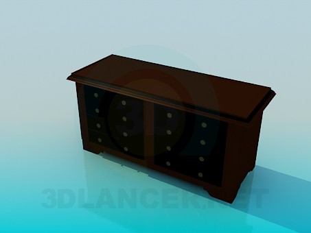 modelo 3D Cajonera - escuchar modelo 3D Cajonera - escuchar