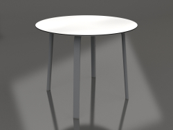 गोल डाइनिंग टेबल Ø90 (एन्थ्रेसाइट)