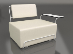 Крісло для відпочинку з підлокотником правим (Grey)