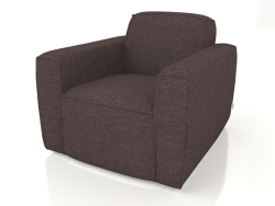 1-seater sofa Bor (Anthracite)