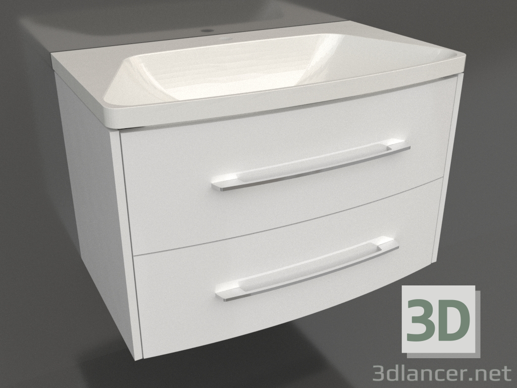 3d model Hanging cabinet 80 cm (NER0108) - preview