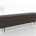 3d model TV stand LARGE 2000 mm (ash walnut) - preview
