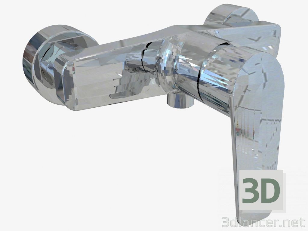 3D modeli Duş bataryası içermeyen duş seti Jasmin (BGJ 040M) - önizleme