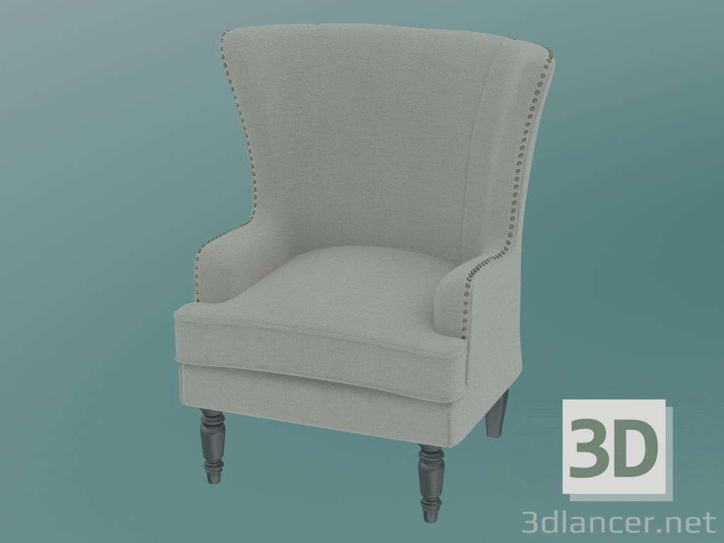 3D Modell Sessel Chantilly - Vorschau