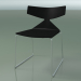 3D modeli İstiflenebilir sandalye 3702 (bir kızakta, Siyah, CRO) - önizleme