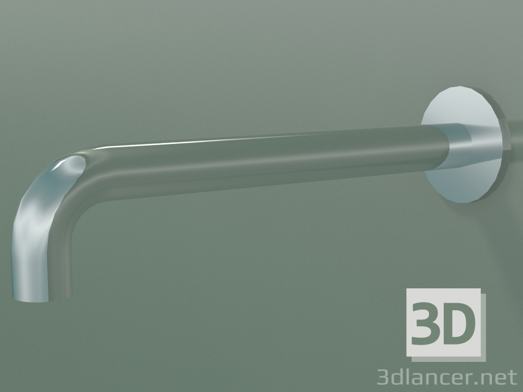 3D Modell Duscharm 241 mm (27409000) - Vorschau